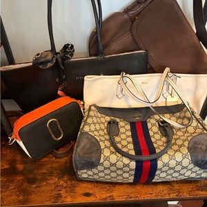 5 Fashion Designer Totes - 1 Low Price